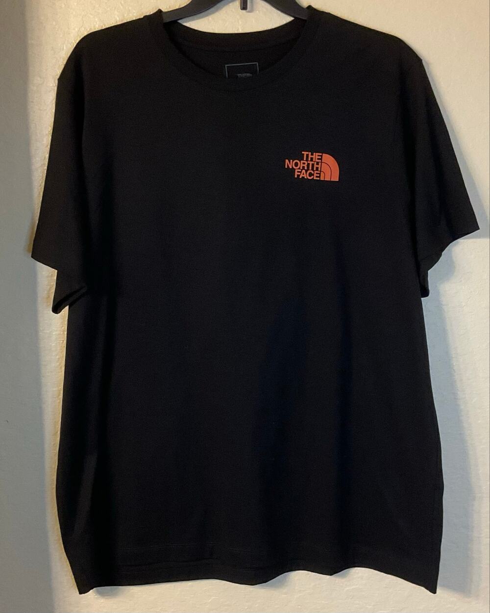 THE NORTH FACE Evolution New Old Places Graphic T-Shirt Black Orange Men's 2XL
